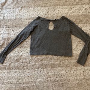 Express crop sweater